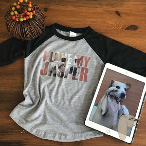LOVE MY PET custom photo shirt - Pawsture Shop