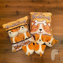 PUDDING puppers pillow plush - Pawsture Shop